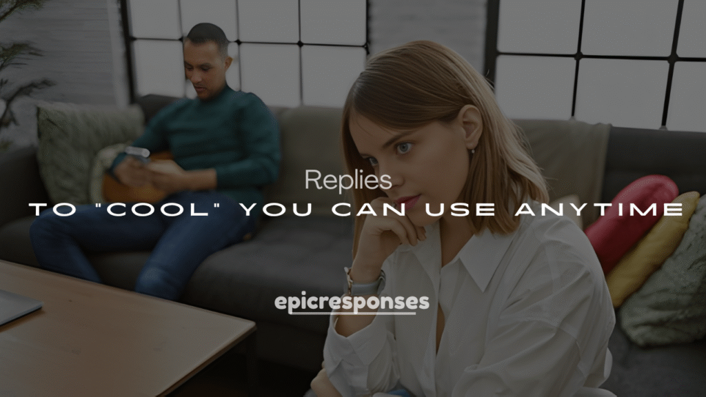 250+ Unique Responses to “Cool” You Can Use Anytime
