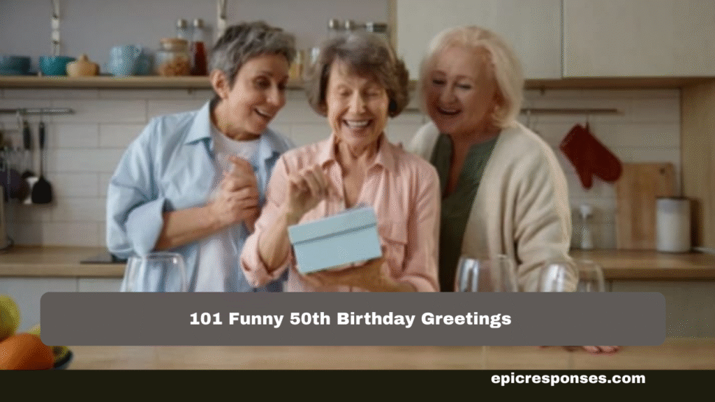 50th Birthday Greetings