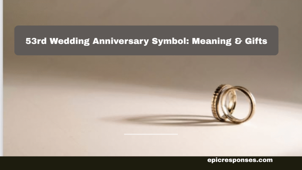 Wedding Anniversary Symbol
