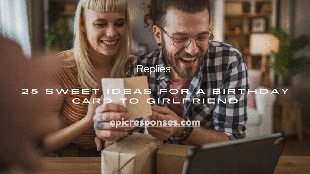 Birthday Card to Girlfriend