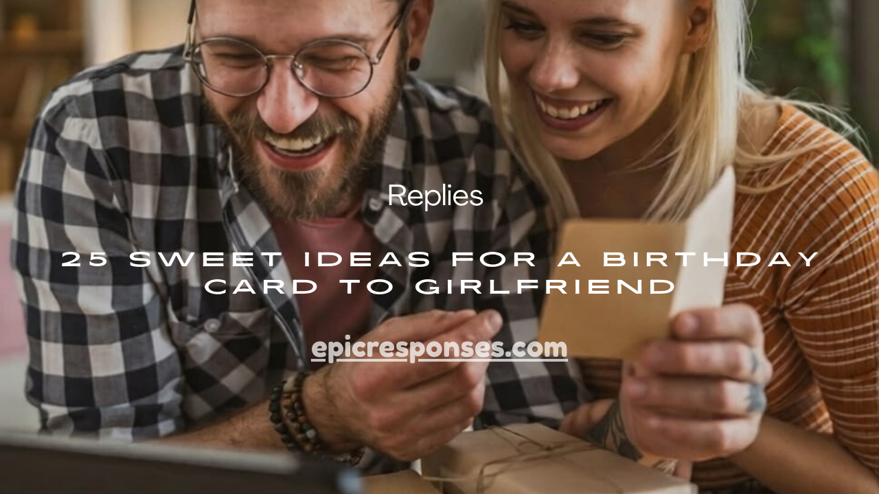 Birthday Card to Girlfriend