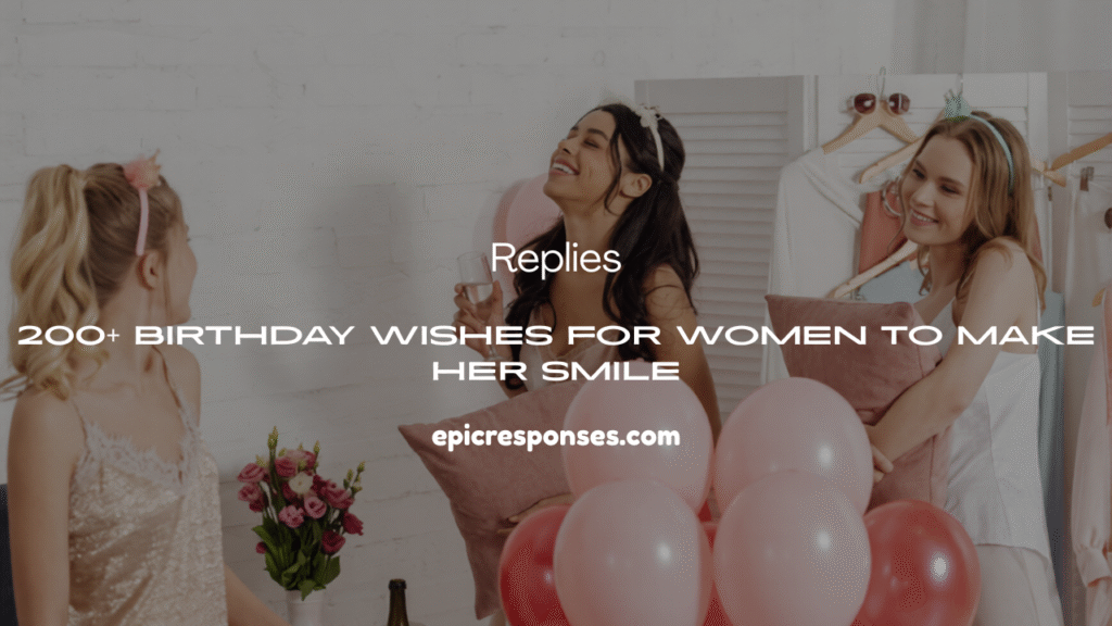 Birthday Wishes for Women