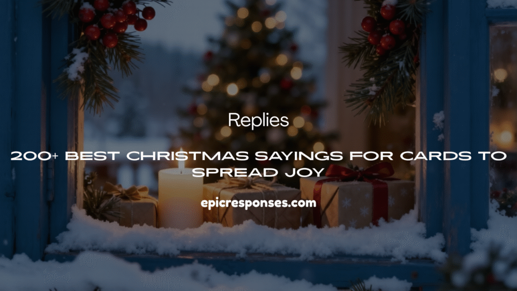 Christmas Sayings for Cards
