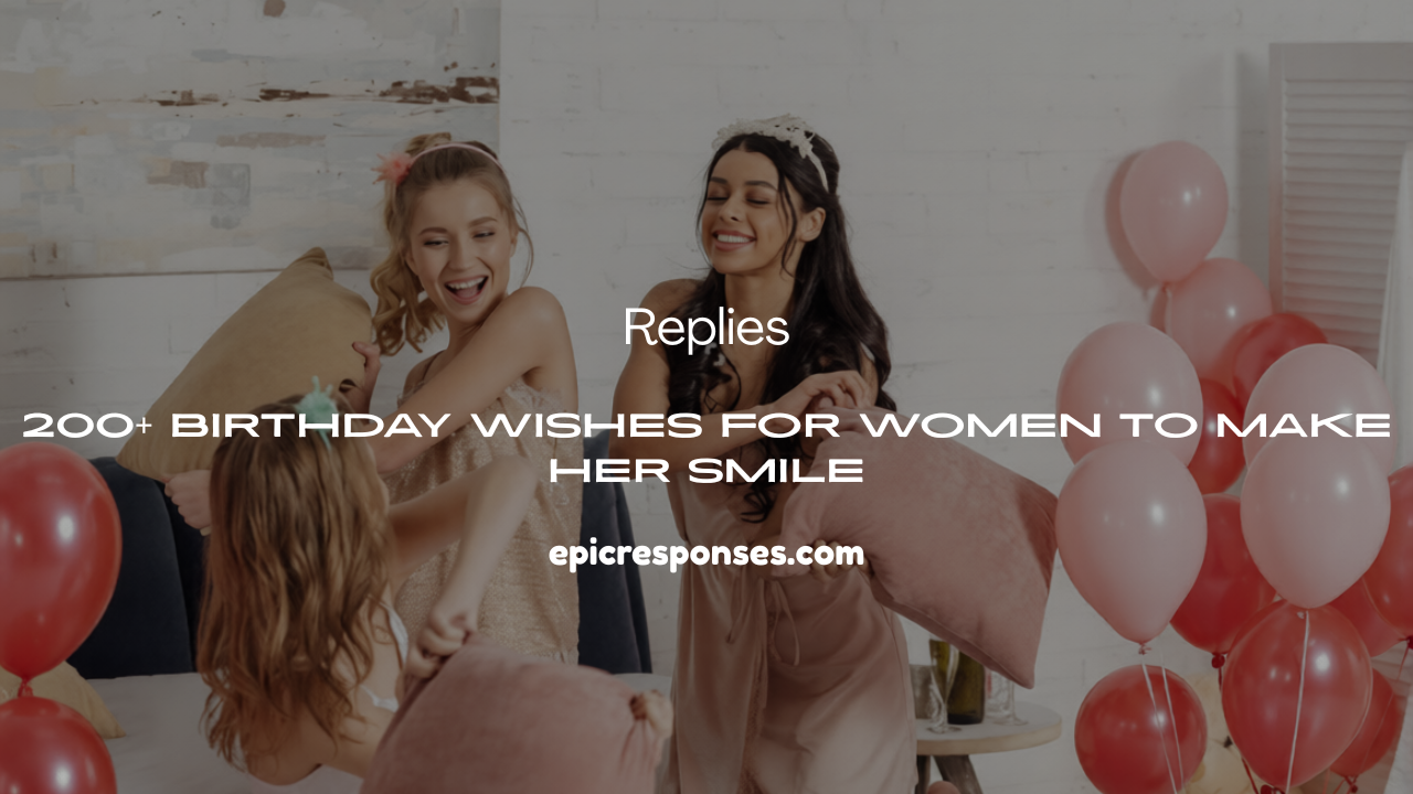 Birthday Wishes for Women