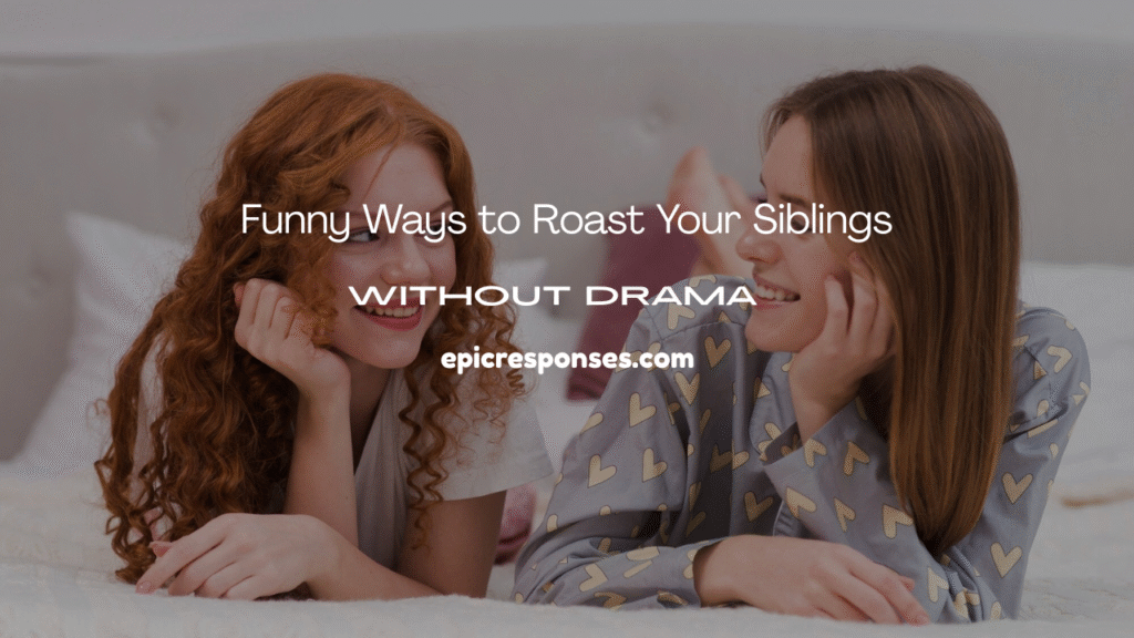 Roast Your Siblings