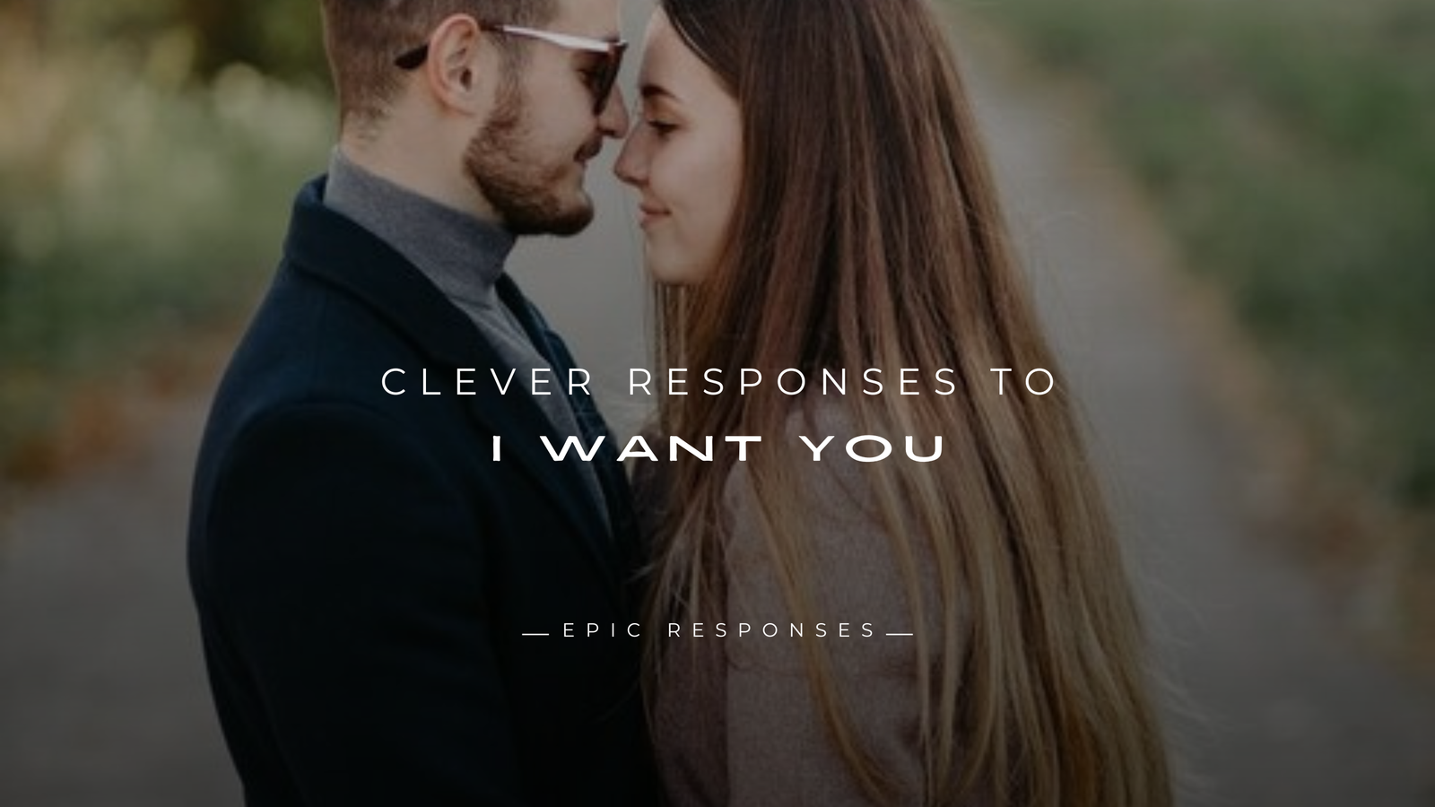 I Want You