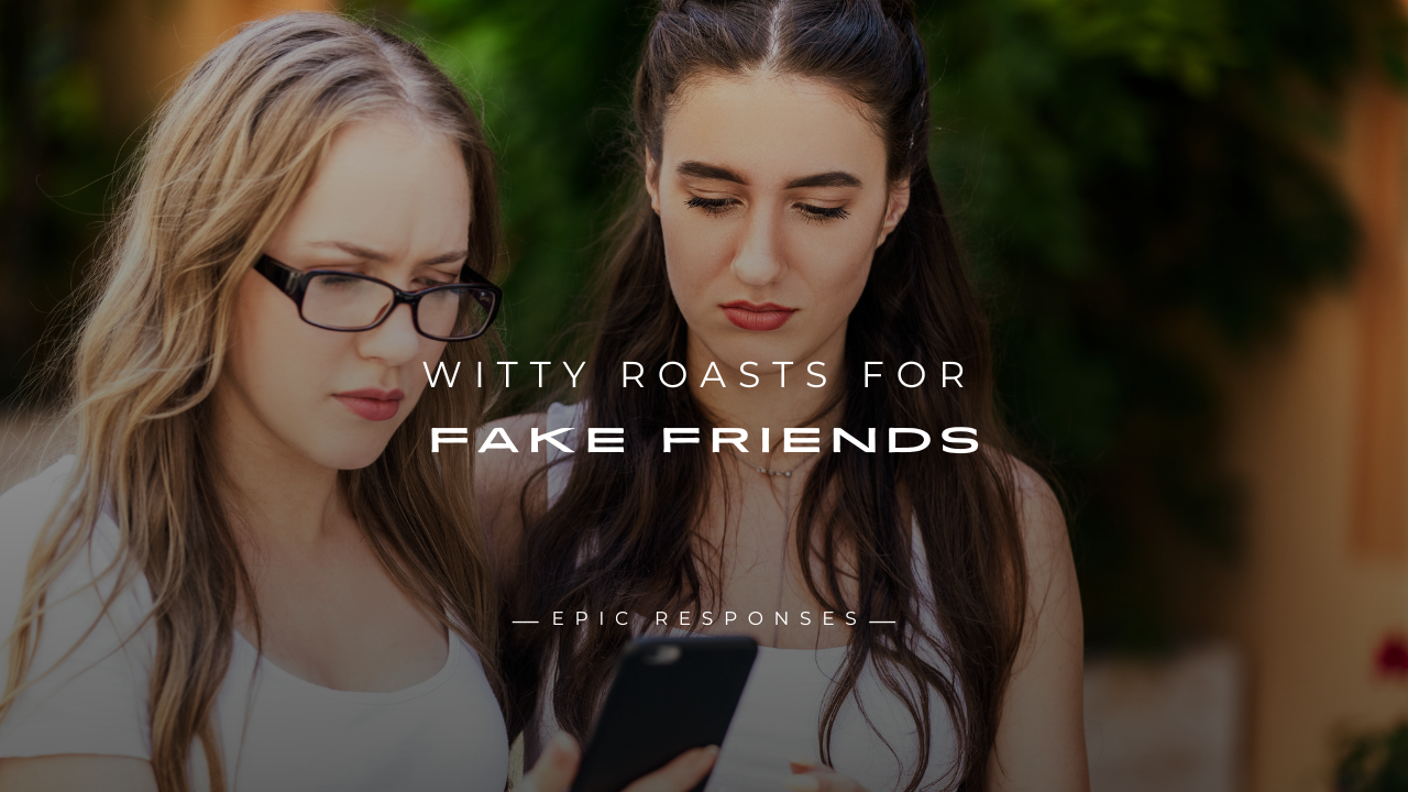Roasts for Fake Friends