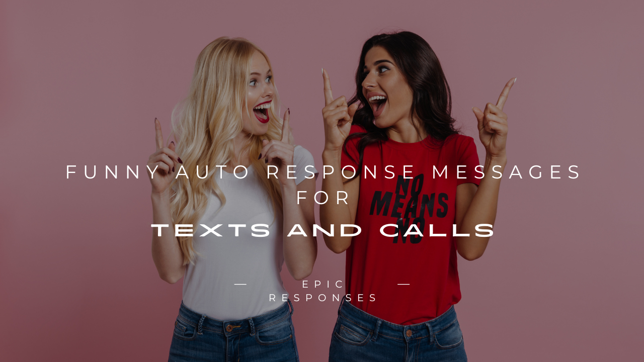 Auto Response Messages